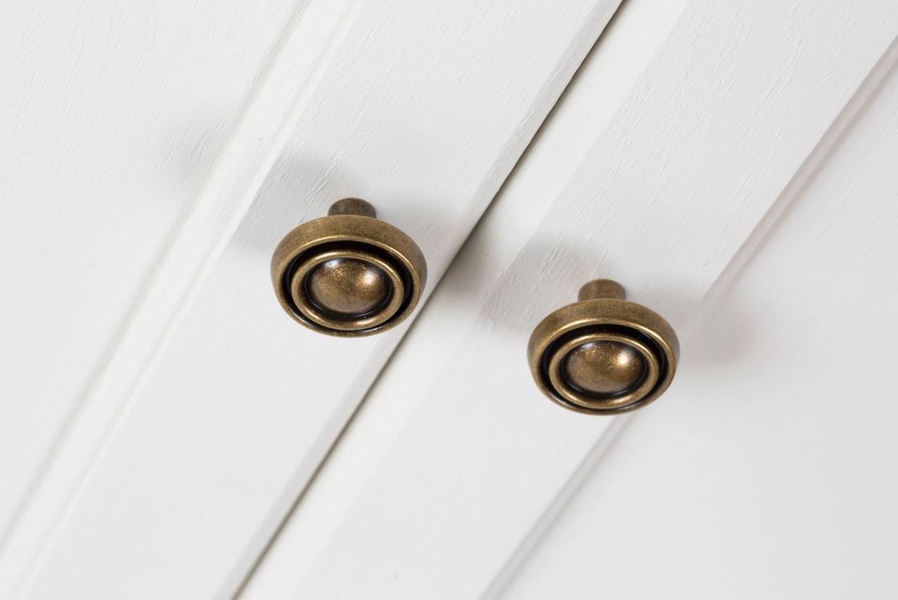 Cabinet knob antique brass New Design Modern Finish Knobs Kitchen Floral Antique Dresser Door Cabinet Handmade Decorative Best