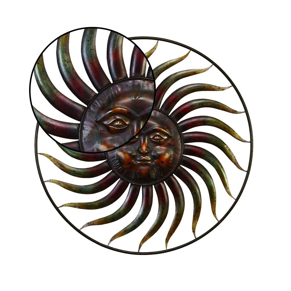 Sun Iron Wall Decor