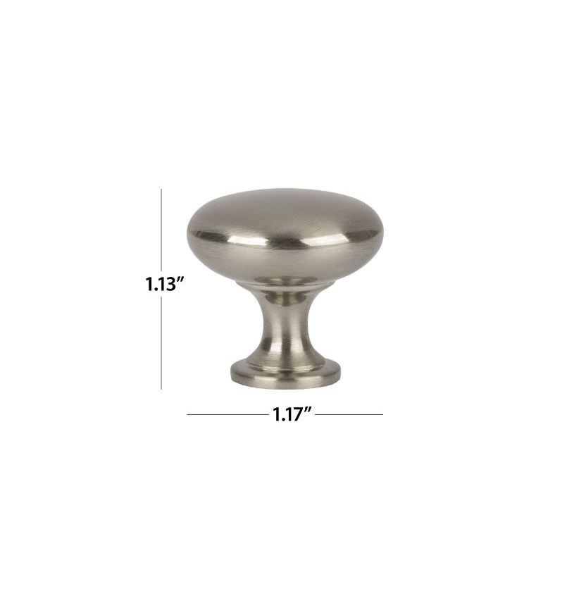 Premium Round knob satin nickel New Design Modern Knobs Kitchen Floral Antique Dresser Door Cabinet Handmade Decorative Best