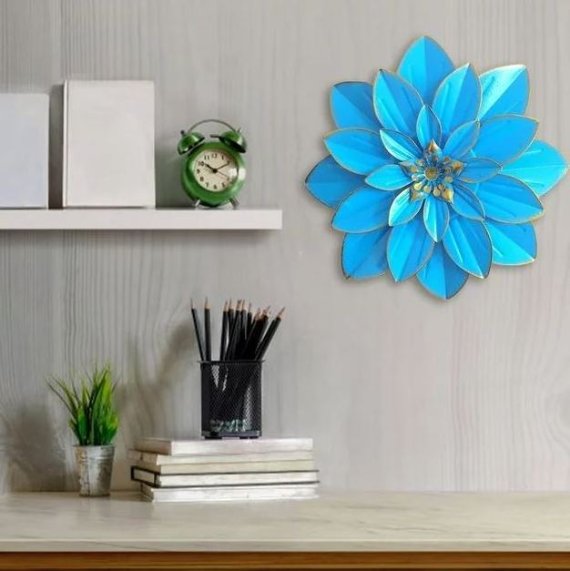 Flower rustic wall hanging art decor for home hotel restaurant office living room wall hanging arts house warming decorative