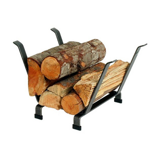 Custom design steel log firewood rack stand holder luxury for home and garden storage indoor and outdoor fireplace accessories