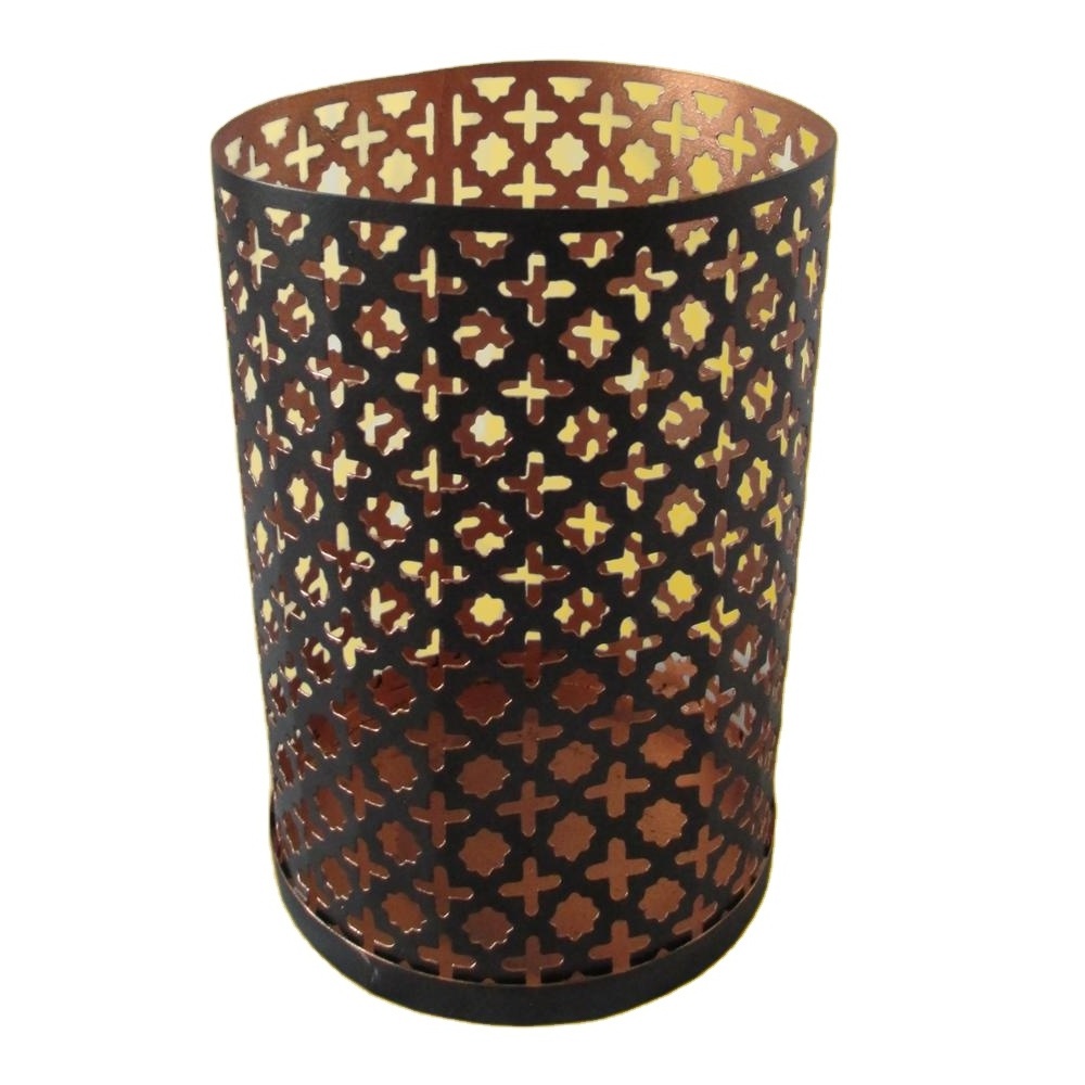 Iron votive candle holder tea light made in india commercial buyers for usage wedding party occasion Christmas lighting decor