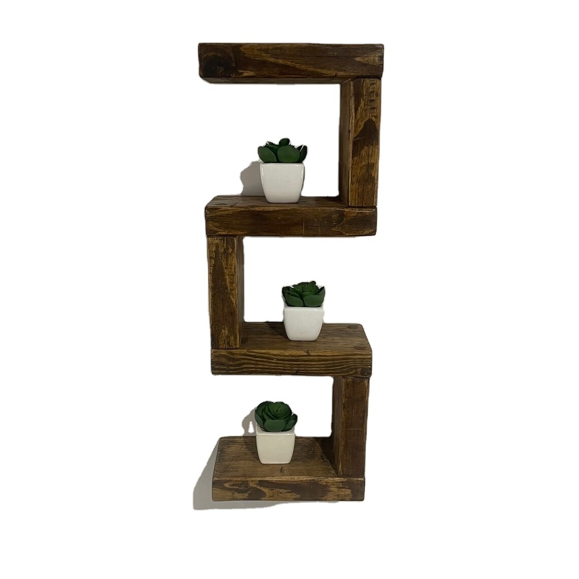 Rustic step shelves wall shelf wall mounted storage shelves for home hotels living room kitchen bathroom home decor accessories