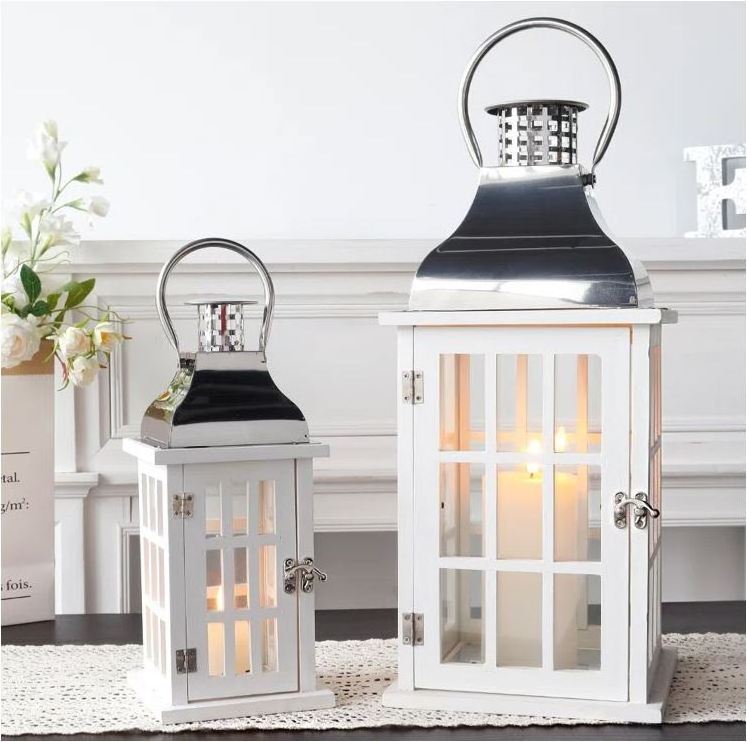 Classic Two Piece Tabletop Lantern Set Candleholder for Home decorative Hotel Restaurant wedding office Made In India Wholesale