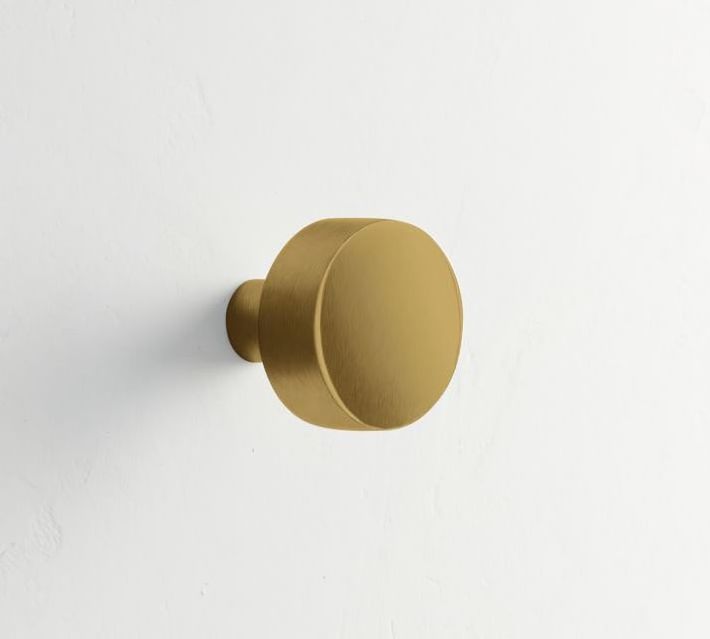 Solid Brass Cabinet Knobs kitchen cabinet round shape knobs and pulls vintage cabinet handle drawer high quality wholesale 2023