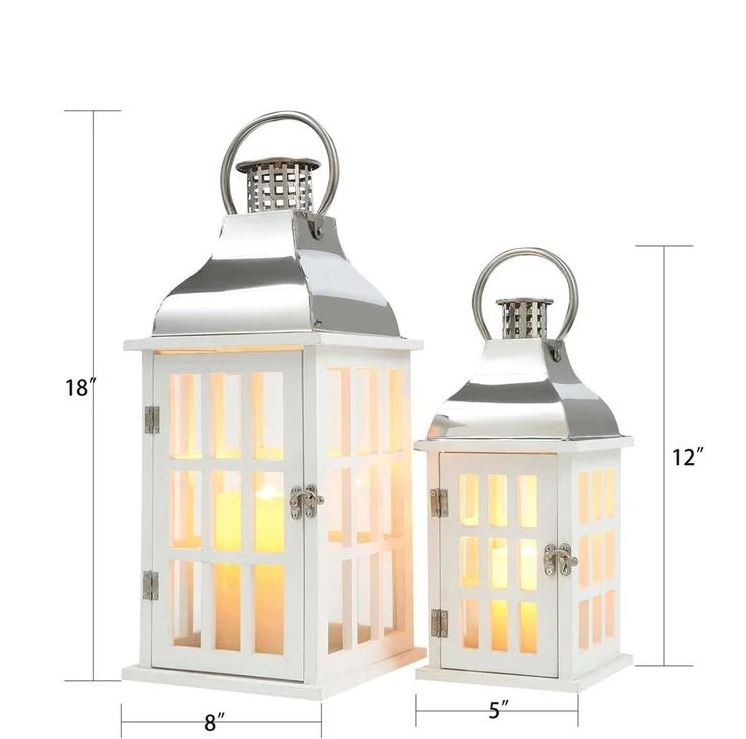 Classic Two Piece Tabletop Lantern Set Candleholder for Home decorative Hotel Restaurant wedding office Made In India Wholesale