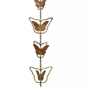 Butterfly Rain Chain hanging  outdoor decorative for house garden decoration new best quality bulk quantity made in india  2023