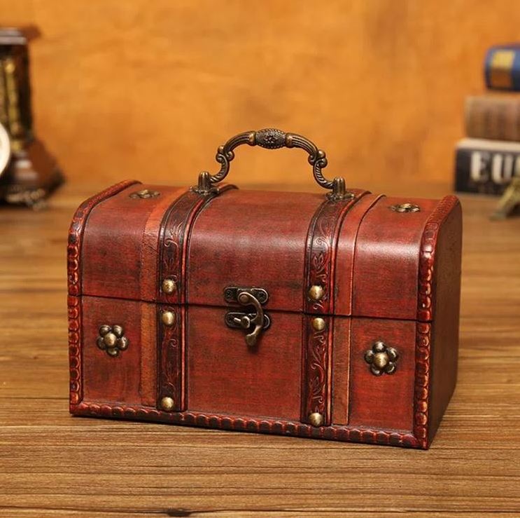 Good selling wooden jewelry box for home dressing table decor for jewelry ring earring pendant necklace storage case organizer