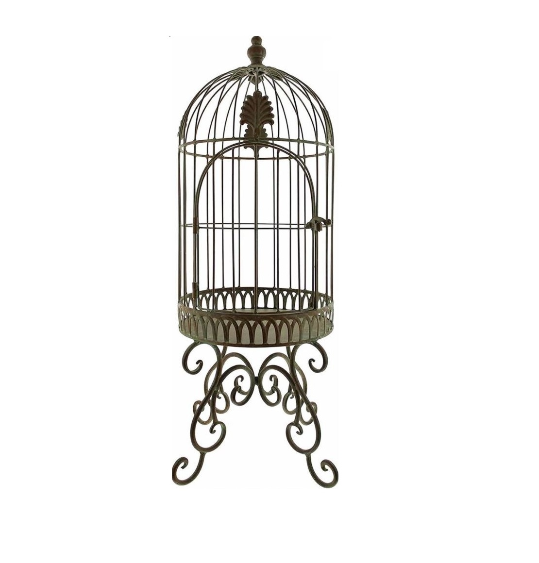 Antique decorative metal cage for indoor outdoor home garden wedding decorative hanging bird cage wire lantern candle holders