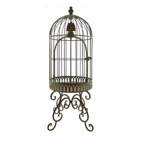 Antique decorative metal cage for indoor outdoor home garden wedding decorative hanging bird cage wire lantern candle holders