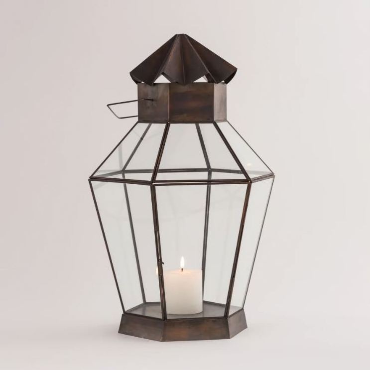 Traditional design iron lantern tea light candle holder indoor outdoor garden for home decoration hotel restaurant wedding gift