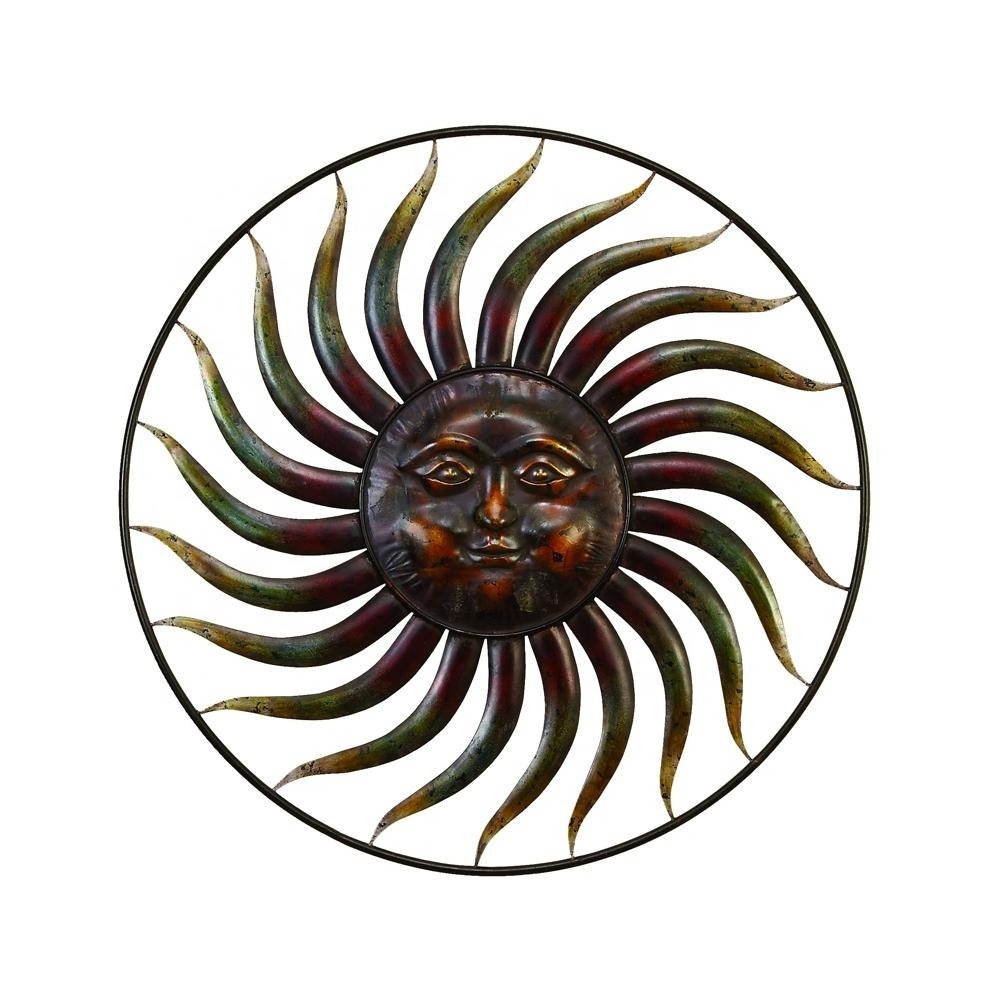 Sun Iron Wall Decor