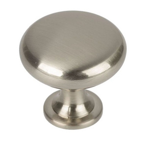 Premium Round knob satin nickel New Design Modern Knobs Kitchen Floral Antique Dresser Door Cabinet Handmade Decorative Best