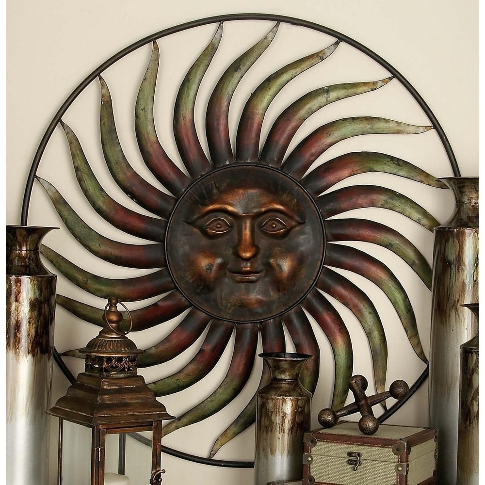 Sun Iron Wall Decor