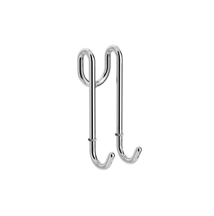 Luxury steel coat door hook wholesale household behind door clothing hooks kitchen wardrobe bathroom door hanging accessories