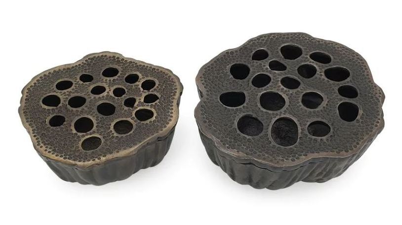 ASHTRAY LOTUS SEED POD  home decor cigarette ash tray for hotel restaurant home office table top store items