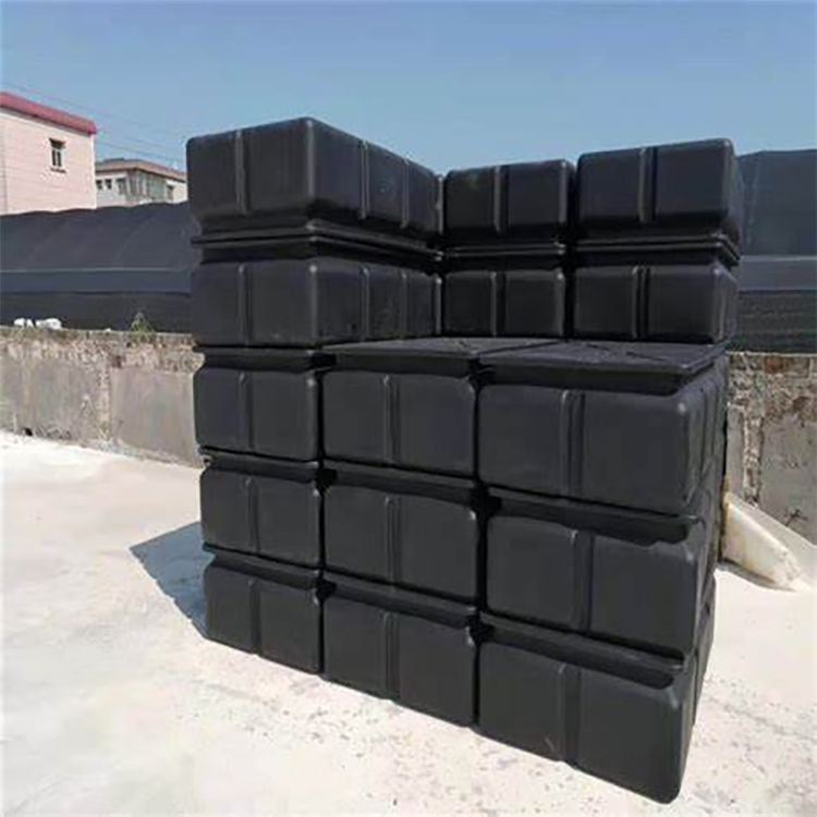 Good Prices Black Hdpe Plastic Pontoon Floats Box for Floating Dock Bridge