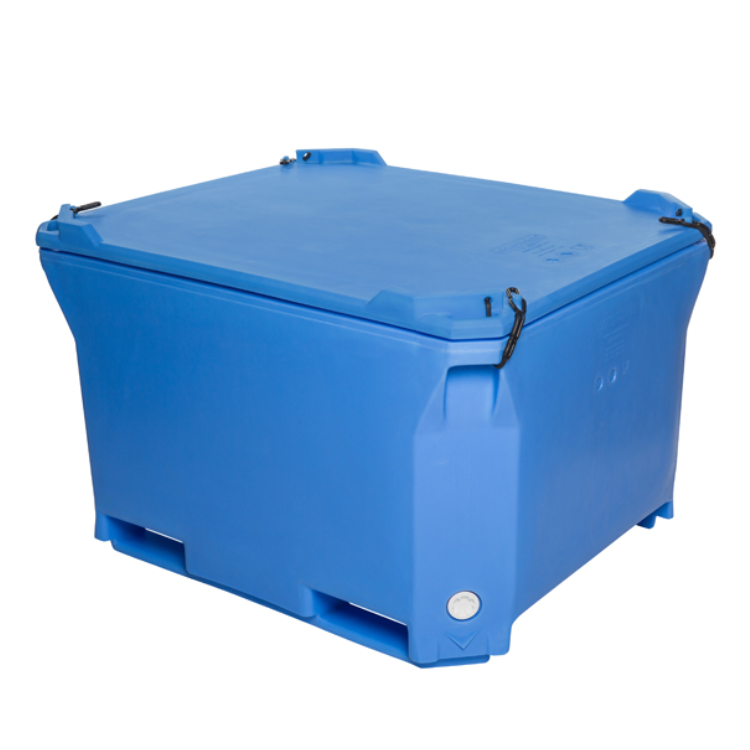 Huge Large Rotomolded Plastic Insulated Storage Box Bins Live Fish Transportation Container Fish Tubs