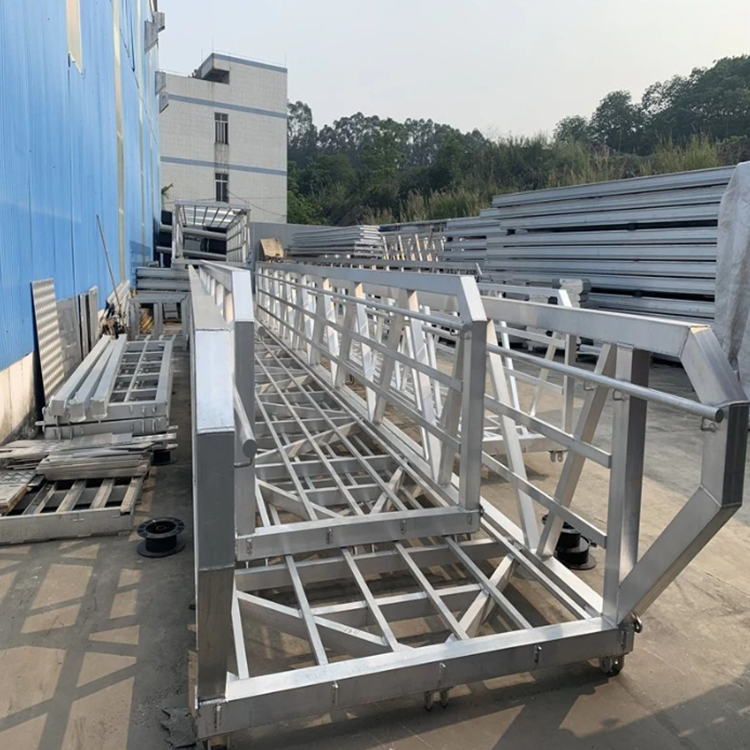 Marine Grade Floating Dock Gangway Aluminum Access Bridge Used for Ferry and Quay