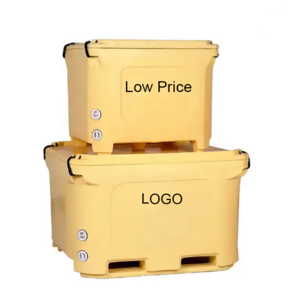 Commercial Style Insulated Tote Boxes Large Ice Cooler Fish Bins Supplier