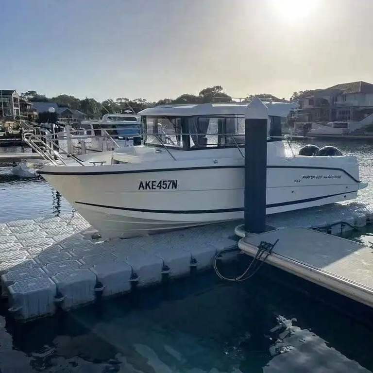 Floating Boat Dock Lift Pontoon Jetski Floating Pontoon Platform Drive-on Boat Dock