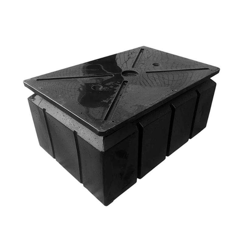 Good Prices Black Hdpe Plastic Pontoon Floats Box for Floating Dock Bridge