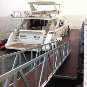 Marine Grade Floating Dock Gangway Aluminum Access Bridge Used for Ferry and Quay