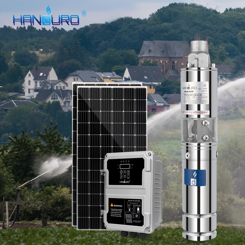 12V water pump solar brushless dc motor solar pump system agriculture system solar borehole pumps