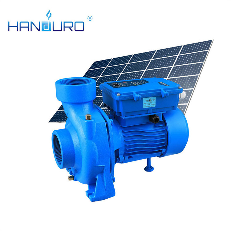 Handuro Hot Sale Product 1 HP Solar Powered Surface Water Pump Set