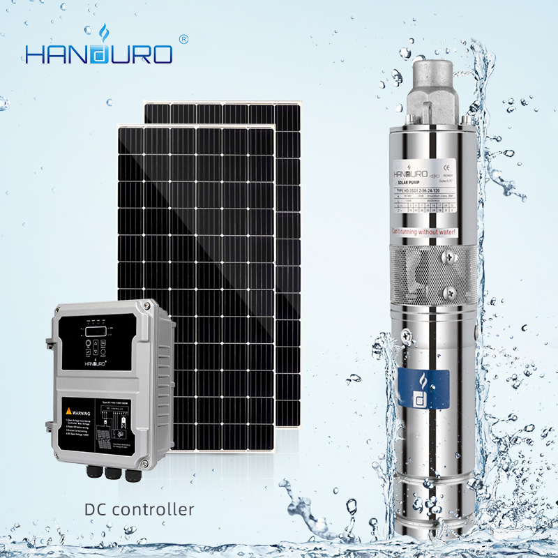 12V water pump solar brushless dc motor solar pump system agriculture system solar borehole pumps