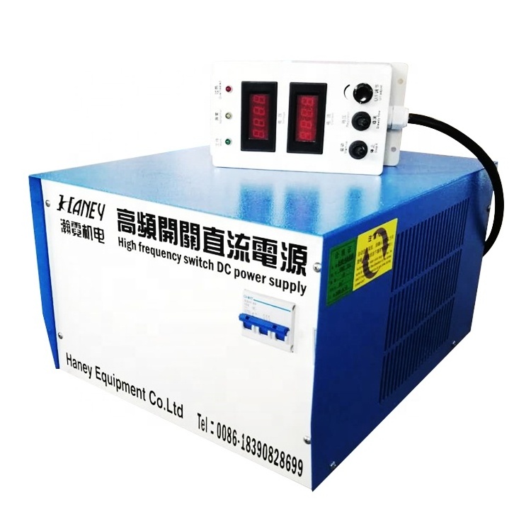 HN  3 phase 200amp dc electropolishing anodizing titanium power supply for anodizing