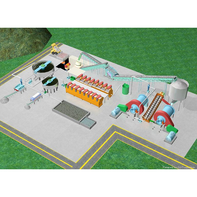 Good Price China Manufacturer Copper Ore Processing Plant Iron Ore Dry Beneficiation Plant Flotation Copper Concentrator Plant