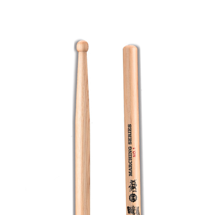 HUN Wood Tip Marching Snare Drum Sticks