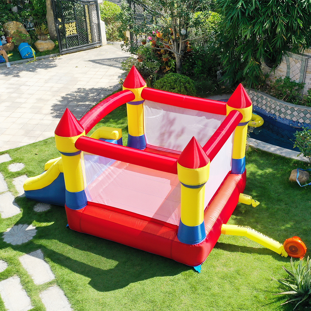 Custom Design Strawberry Shortcake Theme Commercial Jumping Castle Bounce House With Water Slide