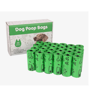 earth friendly big size customize low price dog diapers waste bag regular pet dog scrooper fit large pet poop bags for dogs