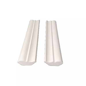 PVC 1-1/32" x 1-7/32" White Exterior/ Interior Vinyl Moulding Foamed Pvc  Door Trim Casing Base Moulding Bed Mouldings