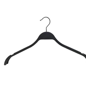 Convenient Custom Coat Jacket Pants Rack with Bag Injection Technics for Wardrobe Use soild plastic hangers factory