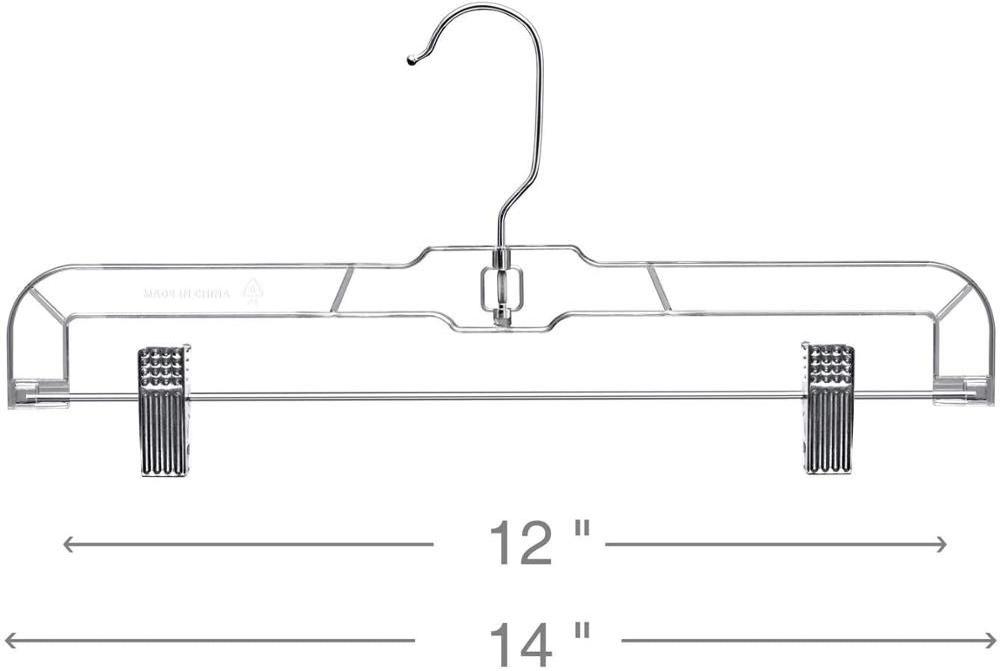 Clear Plastic hanger economy transparent plastic hanger swivel hook