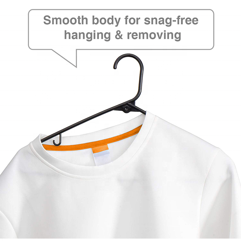 factory  PP Plastic hanger non slip hanger slim clothes hanger