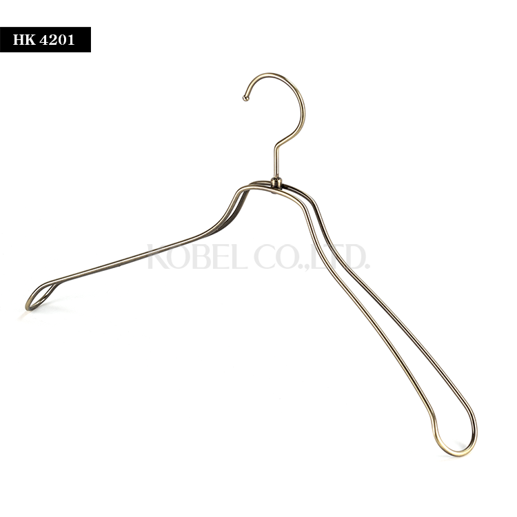 Japanese Sophisticated Metal Hanger for vintage dress HK3802_0235 Made In Japan Product Steel Dress Hanger