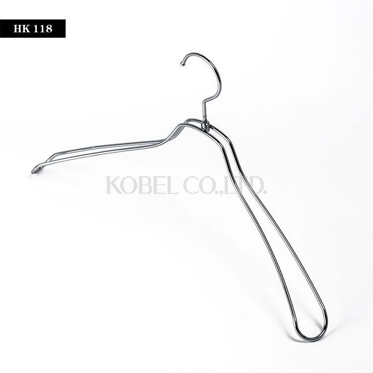 Japanese Sophisticated Metal Hanger for vintage dress HK3802_0235 Made In Japan Product Steel Dress Hanger