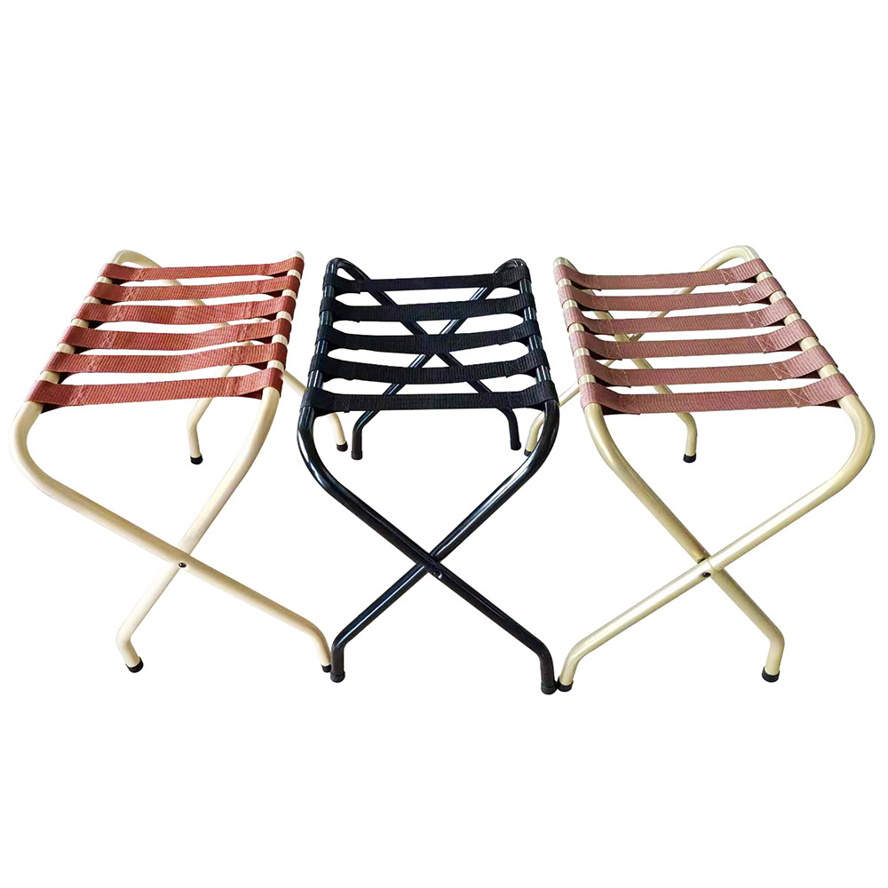 LINDON Heavy Duty Folding Suitcase Stand Foldable Hotel Luggage Rack for Guest Room Bedroom