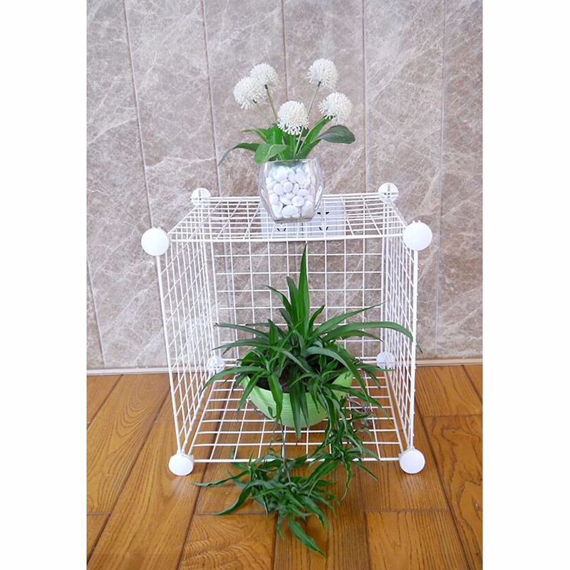 wholesale wire grid iron rack/ shelves, shoe shelf/ rack wall mounted book shelf/small bookshelf