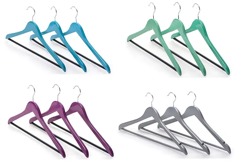 Multipurpose eco friendly clothes cloth hanger rack hanger for short suit factory sale Glory Hanger