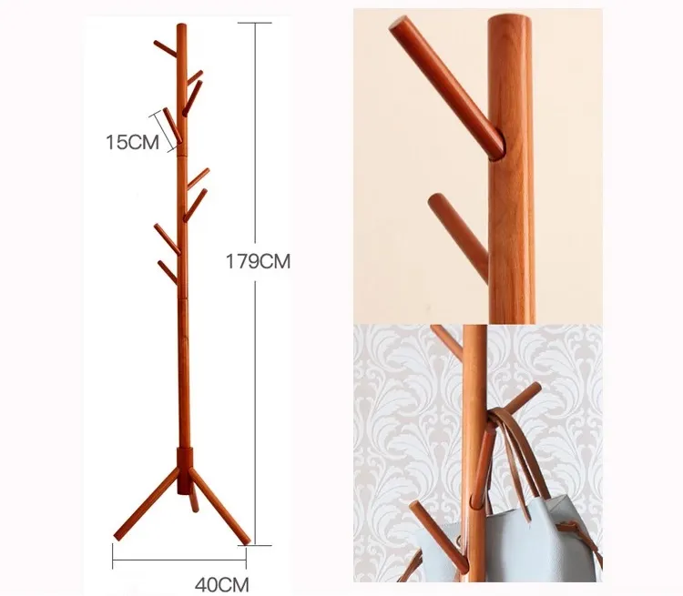 Cheap antique pink hanger clothes tree shaped coat hat stand rack factory sale YMT Hanger