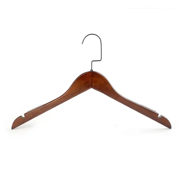 Factory cheap price lotus cedar wood multipurpose clothes hangers of carton