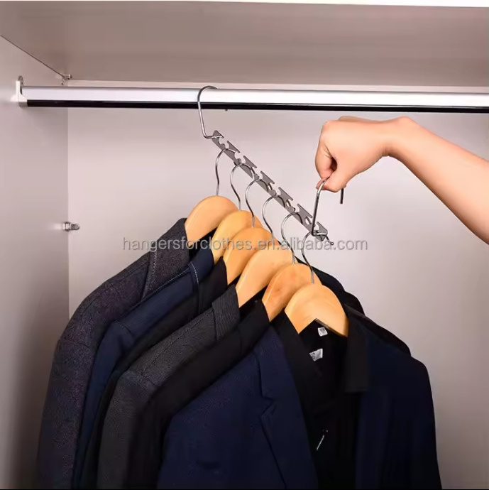 YIMITA unique holds 6 hangers for Coat Multifunctional hangers