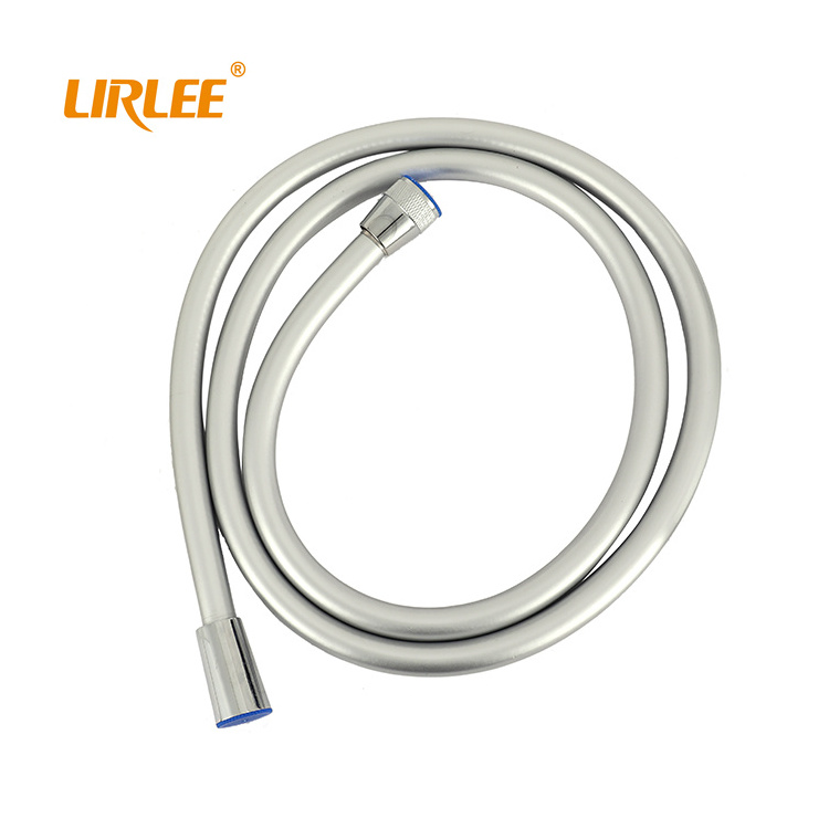 LIRLEE high quality bathroom accessories flexible black pvc shower hose