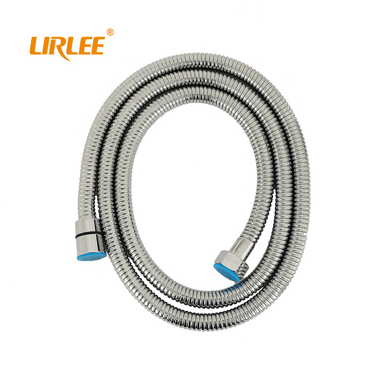 LIRLEE high quality bathroom accessories flexible black pvc shower hose