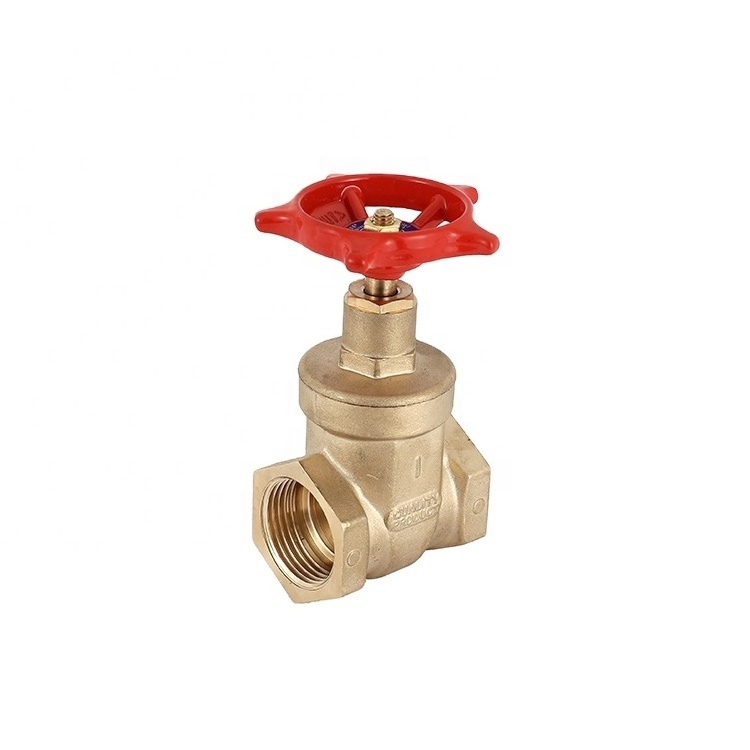 LIRLEE Durable NPT BSP Thread Water Control Spiral Water Sluice Brass Gate Valve